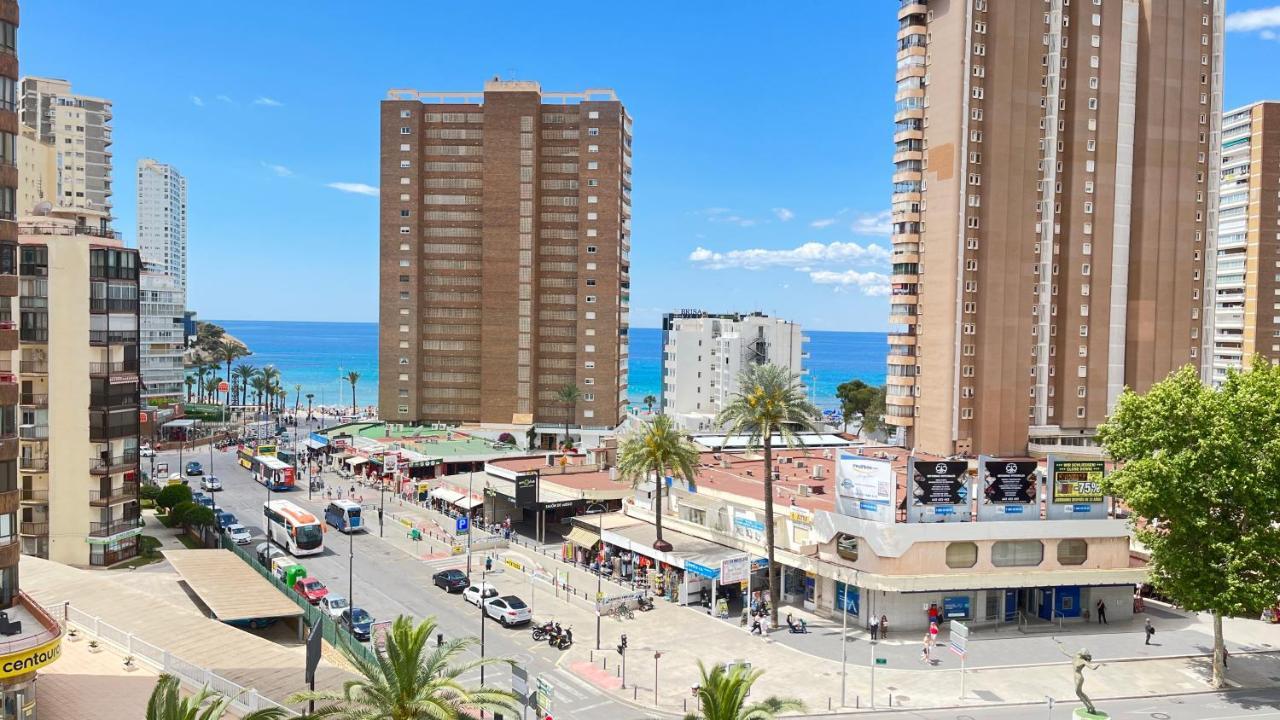 Apartment Seimar Benidorm Con Vistas Al Mar Eksteriør billede