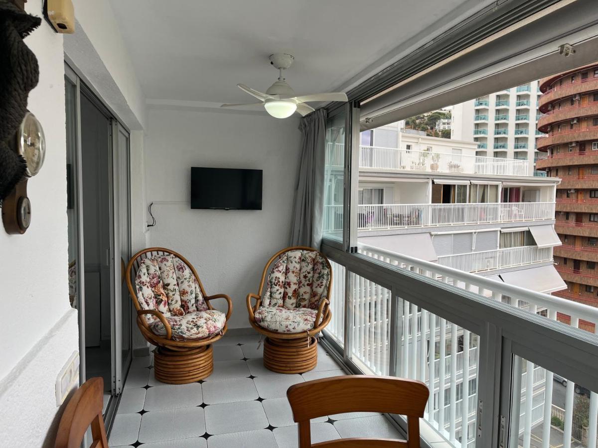 Apartment Seimar Benidorm Con Vistas Al Mar Eksteriør billede