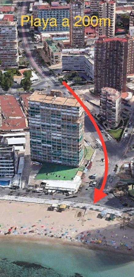 Apartment Seimar Benidorm Con Vistas Al Mar Eksteriør billede