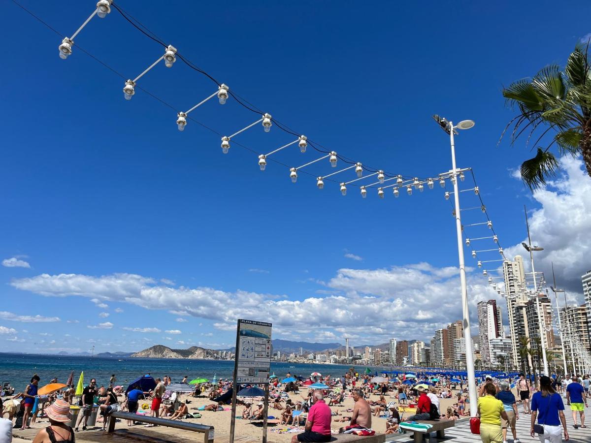Apartment Seimar Benidorm Con Vistas Al Mar Eksteriør billede