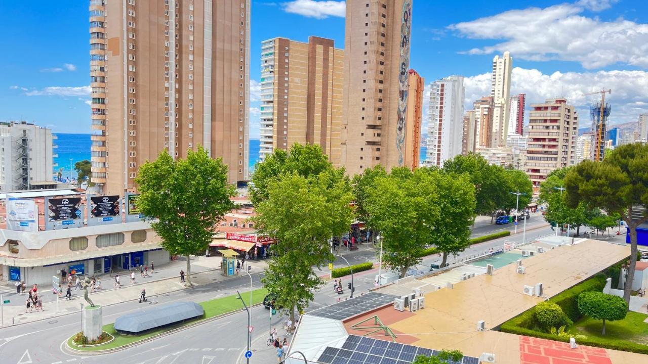 Apartment Seimar Benidorm Con Vistas Al Mar Eksteriør billede