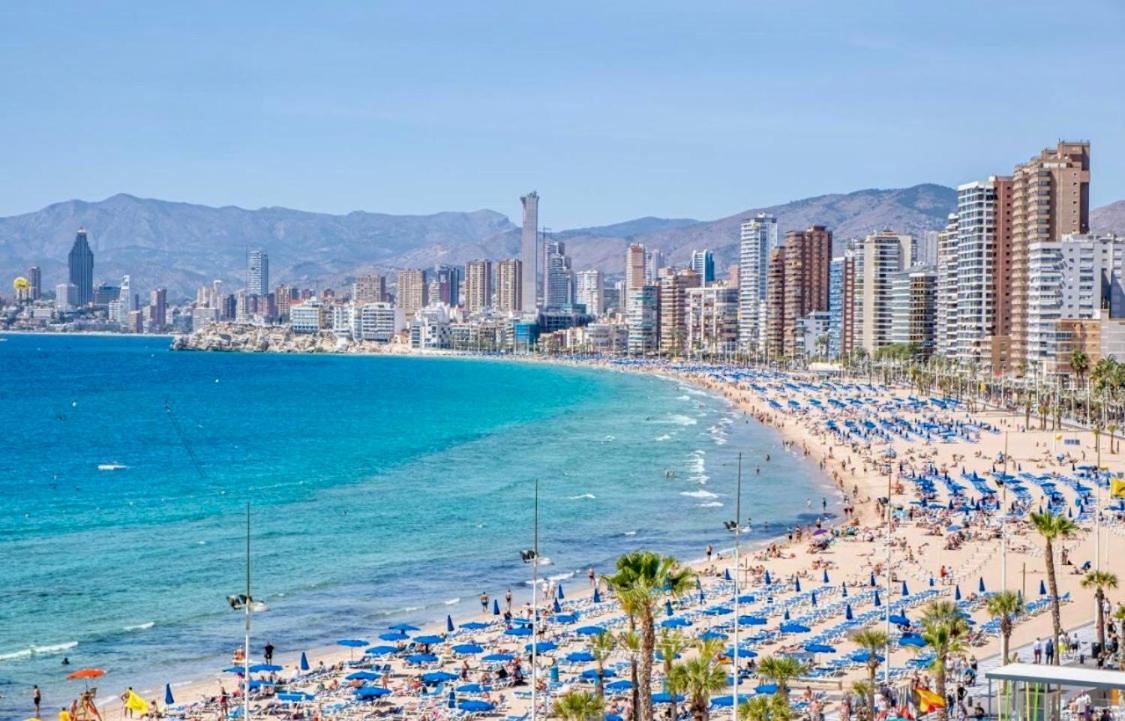 Apartment Seimar Benidorm Con Vistas Al Mar Eksteriør billede