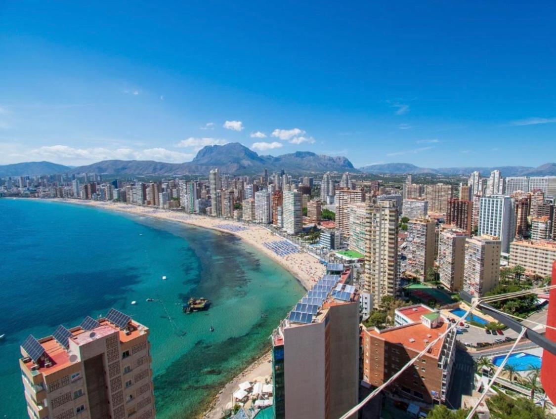 Apartment Seimar Benidorm Con Vistas Al Mar Eksteriør billede